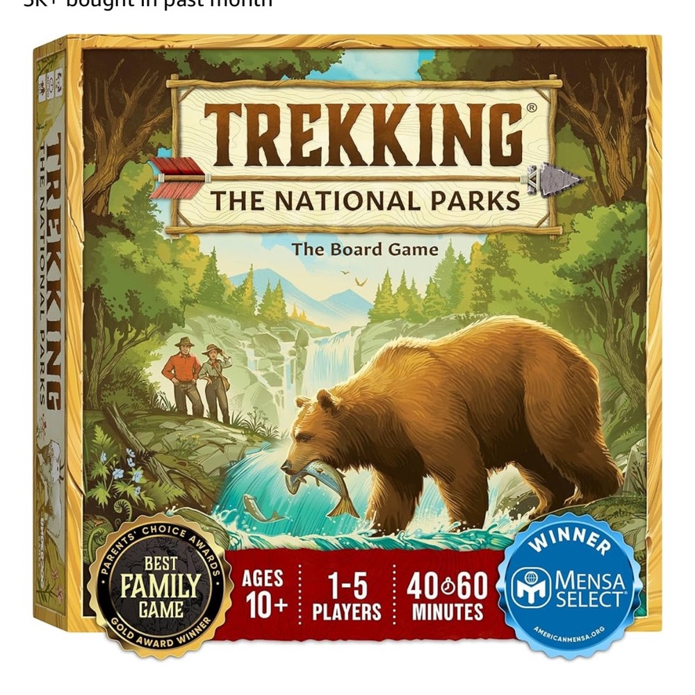Trekking the National Parks Board Game